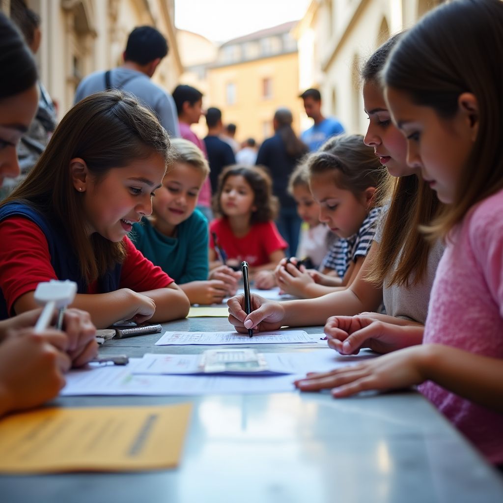 Evento comunitario de educación financiera